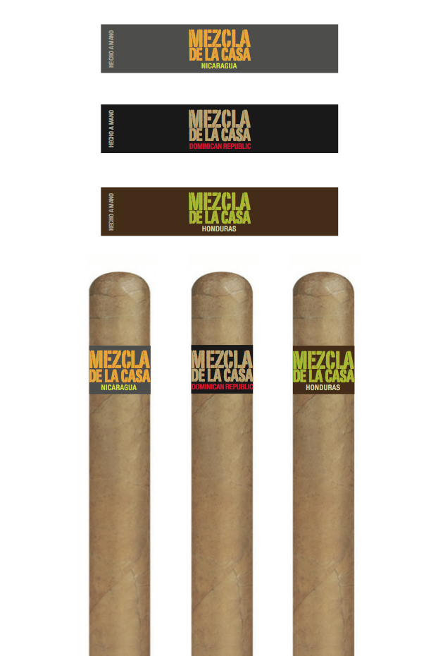 Mezcla de la Casa Cigar Bands